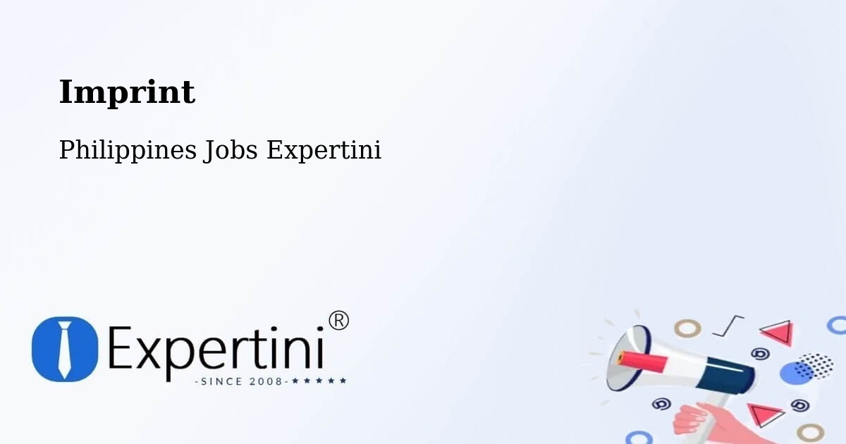 Imprint – Tagaytay - Philippines Jobs Expertini